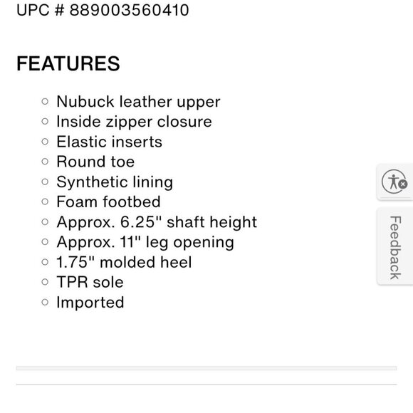 Clarks Collection Hearth Faye Burgundy Suede Zip Closure Booties Size 10W - Picture 14 of 14